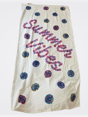 Vera Bradley Summer Vibes XL Beach Towel Fireworks Pool Party Beach House